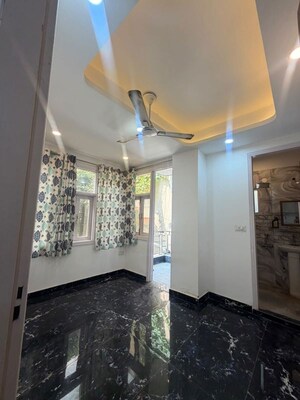 Bedroom in 1 BHK Builder Floor at Palm Residency Chhatarpur, Chattarpur – for Rent