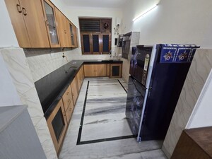 Staircase in 2 BHK Builder Floor at Sector 15 – for Rent