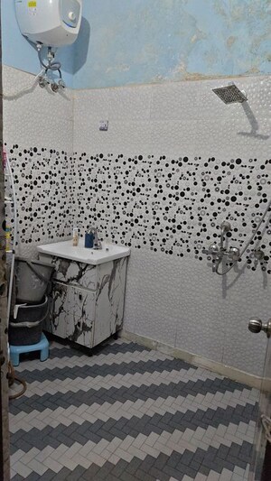 Bathroom in 2 BHK Builder Floor at New Panchvati Colony – for Sale