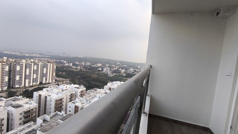 Balcony, lansum-el-dorado 3 Bedroom 2240 Sq.Ft. Apartment In Narsingi Hyderabad 10778590