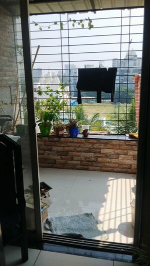 Balcony in 2 BHK Apartment at Wadhwani Sai Atharva, Pimple Saudagar – for Sale