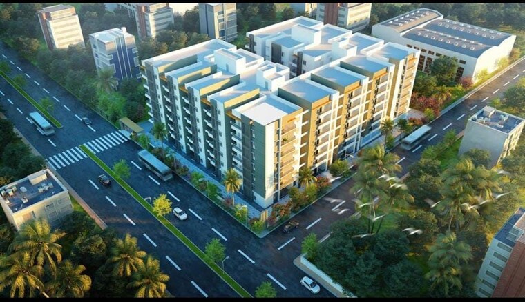 Exterior View, vistara-delight-heights 2 Bedroom 1240 Sq.Ft. Apartment In Kompally Hyderabad 10778660