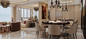 Dining area in 2 BHK Apartment at Marathon Next Gen Era, Lower Parel – for Sale