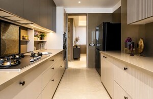 Kitchen in 2 BHK Apartment at Marathon Next Gen Era, Lower Parel – for Sale