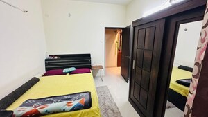Bedroom in 2 BHK Apartment at Kumar Megapolis Mystic, Hinjewadi – for Rent