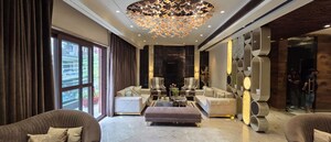 Living Room in 6+ BHK Villa at Niti Khand ii – for Sale