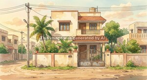  Independent House – Exterior View View at Sattenapalle - for Sale