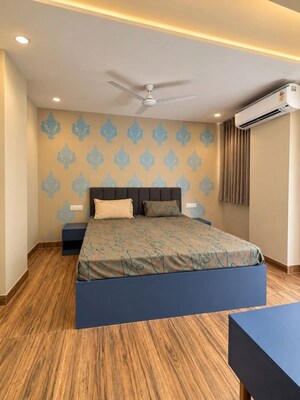 Bedroom in 1 BHK Builder Floor at Greater Kailash I – for Rent