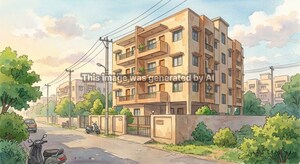  Apartment – Exterior View View at Olpad - for Sale
