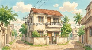  Independent House – Exterior View View at Rajupalem - for Sale