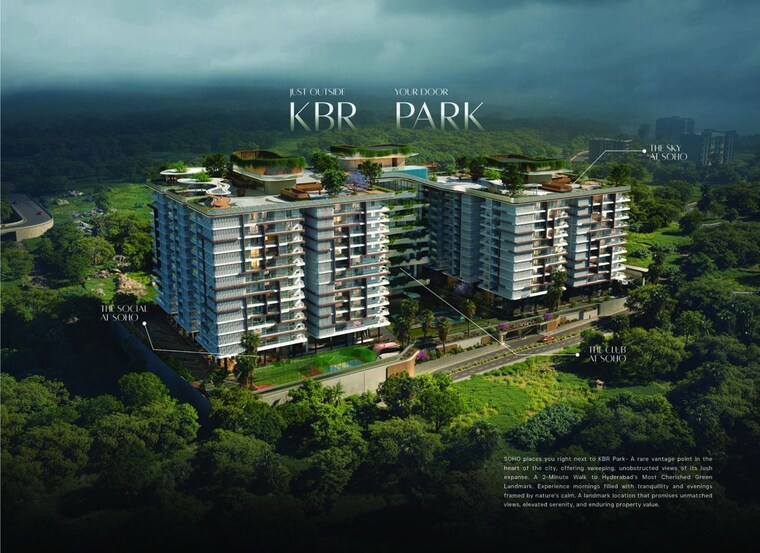 Master Plan, svc-soho 4 Bedroom 4580 Sq.Ft. Apartment In Banjara Hills Hyderabad 10778913
