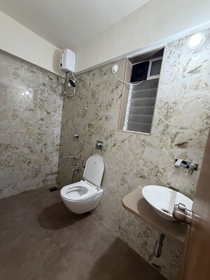 Bathroom in 2 BHK Apartment at Swastik Park, Chembur – for Rent