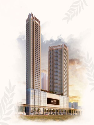 1 BHK Apartment – Exterior View View at Chandak Greenairy, Borivali East - for Sale