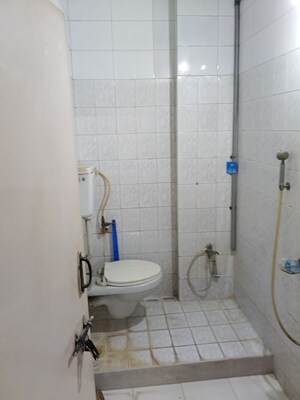 Bathroom in 1 RK Apartment at Green View Complex, Borivali East – for Rent
