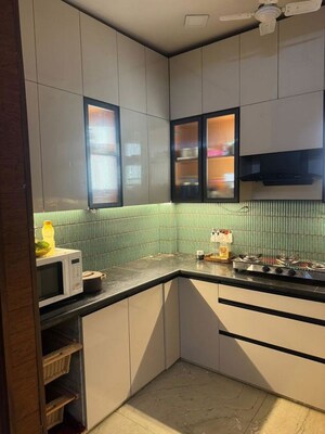 Kitchen in 4 BHK Builder Floor at Pitampura – for Rent