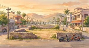  Land – Exterior View View at Visakhapatnam Port - for Sale