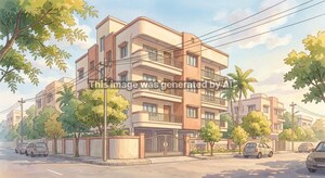  Apartment – Exterior View View at Gail Colony - for Sale
