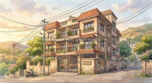  Apartment – Exterior View View at Katraj - for Sale