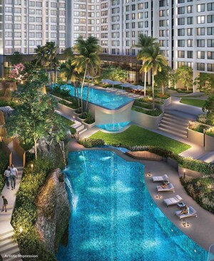 Swimming Pool in 2 BHK Apartment at Borivali East – for Sale