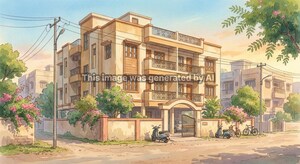  Apartment – Exterior View View at Chhani - for Sale