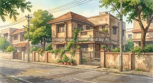  Independent House – Exterior View View at Velachha - for Sale