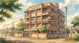  Apartment – Exterior View View at Samarth Nagar - for Sale