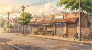  Shop – Exterior View View at Chatra Vilas Garden - for Sale