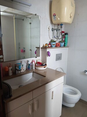 Bathroom in 3 BHK Builder Floor at Greater Kailash I – for Rent