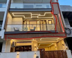 3 BHK Villa – Exterior View View at Neelendras Amity Greens, Gomti Nagar - for Sale