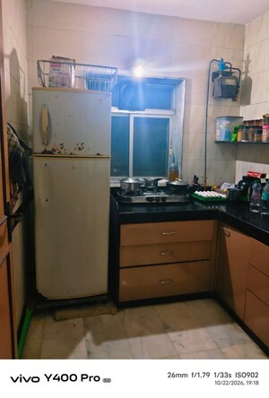 Kitchen in 1 RK Apartment at Sterling Apartment Marol, Marol – for Rent