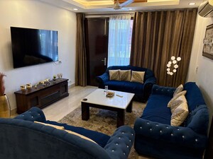 Living Room in 3 BHK Builder Floor at Greater Kailash I – for Rent