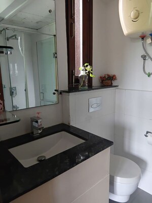 Kitchen in 3 BHK Builder Floor at Greater Kailash I – for Rent