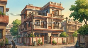  Builder Floor – Exterior View View at Mahendru Enclave - for Sale