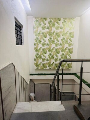 Staircase in 6+ BHK Villa at Pitampura – for Sale