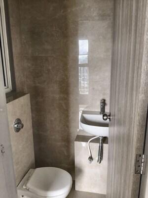Bathroom in 1 BHK Apartment at Enso Sanza, Kandivali East – for Rent