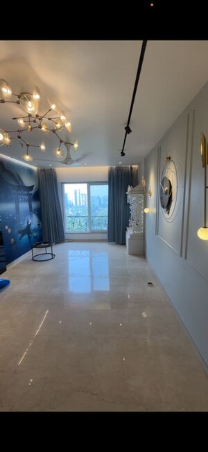 Living Room in 3.5 BHK Apartment at Kanakia Paris, Bandra East – for Rent