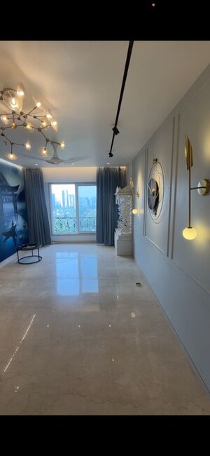 Living Room in 3.5 BHK Apartment at Kanakia Paris, Bandra East – for Rent