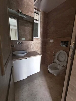 Bathroom in 3 BHK Builder Floor at Shivalik Colony – for Rent