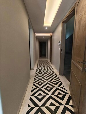 Building Lobby in 3 BHK Builder Floor at Shivalik Colony – for Rent