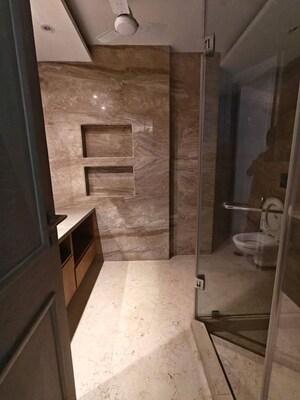 Bathroom in 3 BHK Builder Floor at Shivalik Colony – for Rent