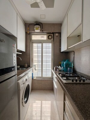 Kitchen in 2 BHK Apartment at JP Unity Tower, Lower Parel – for Rent