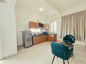 Kitchen in 1 BHK Apartment at Indiranagar – for Rent