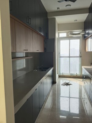 Kitchen in 3 BHK Apartment at Marathon Monte South, Byculla West – for Rent