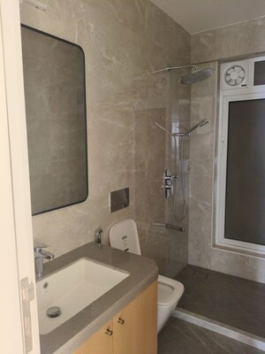 Bathroom in 3 BHK Apartment at Marathon Monte South, Byculla West – for Rent