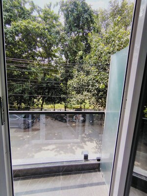 Balcony in 1 RK Independent House at Freedom Fighters Enclave – for Rent