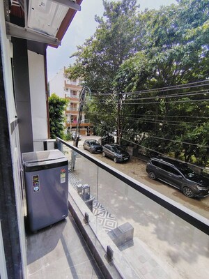 Balcony in 1 RK Independent House at Freedom Fighters Enclave – for Rent