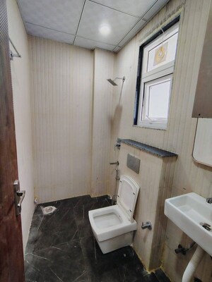 Bathroom in 1 RK Independent House at Freedom Fighters Enclave – for Rent