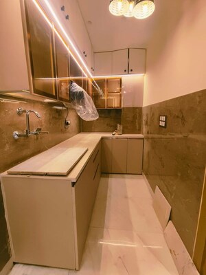 Kitchen in 3 BHK Builder Floor at Sewak Park – for Rent