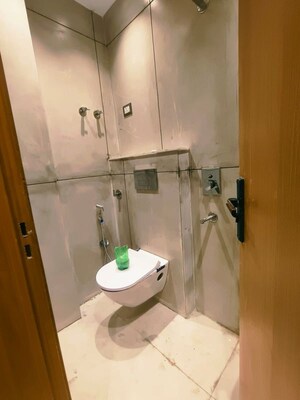 Bathroom in 3 BHK Builder Floor at Sewak Park – for Rent