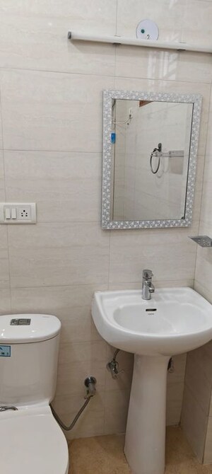 Bathroom in 2 BHK Builder Floor at Sector 23 – for Rent
